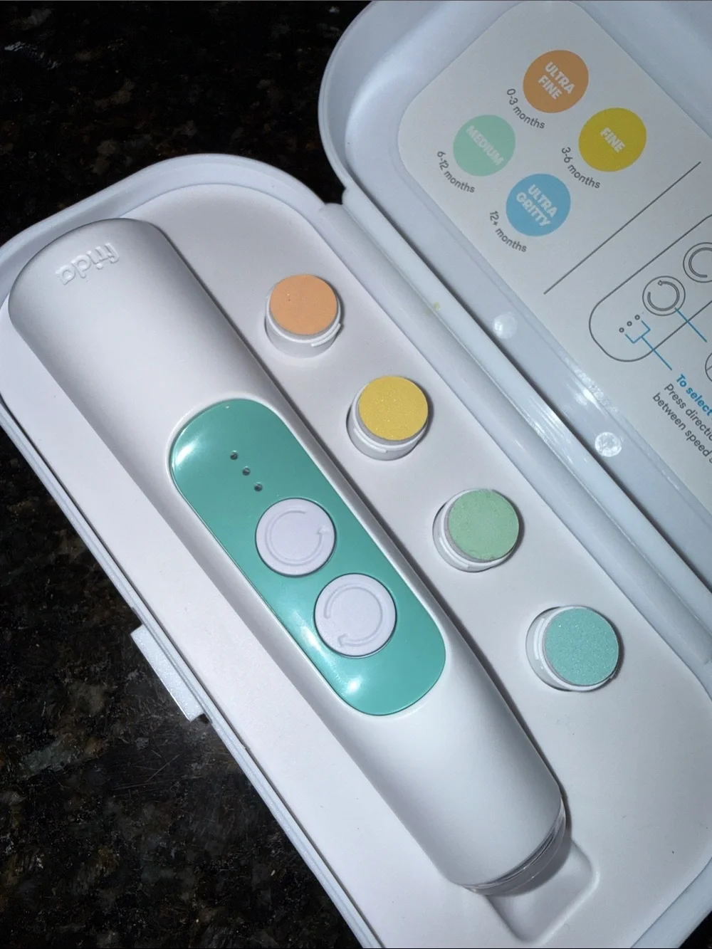 Electric Baby Nail Trimmer Kit by Frida